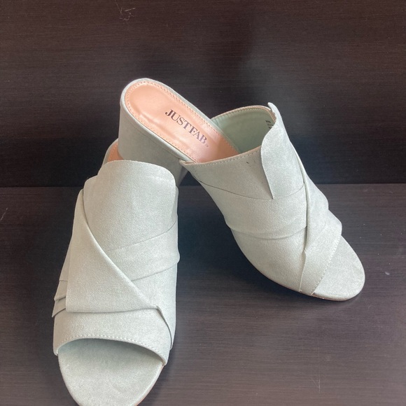 Block heel mule sandals - Picture 4 of 8